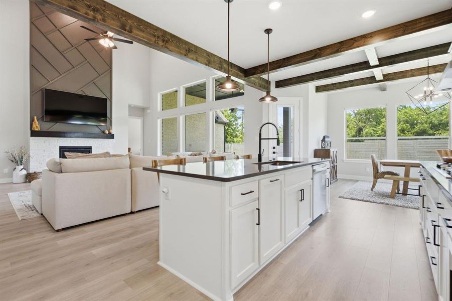 This View Looks Like It's Right Out Of A Designer Home Living Magazine!