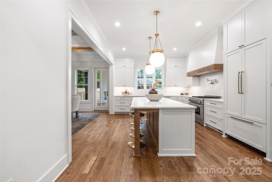 Furnished interior view inside a new home in , Charlotte (Image 6).
