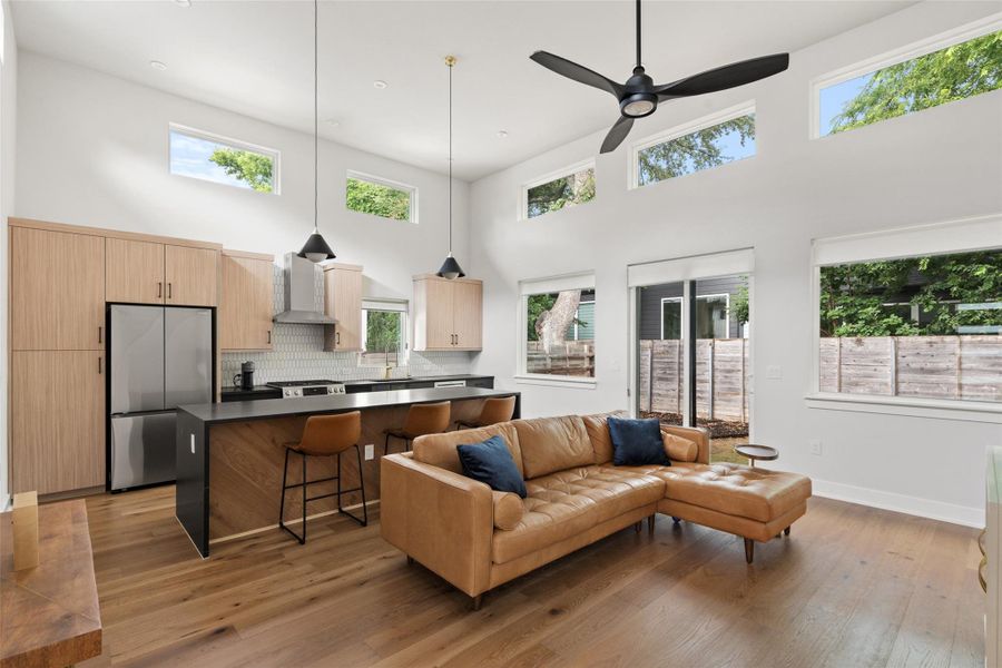 Furnished interior view inside a new home in , Austin (Image 15).