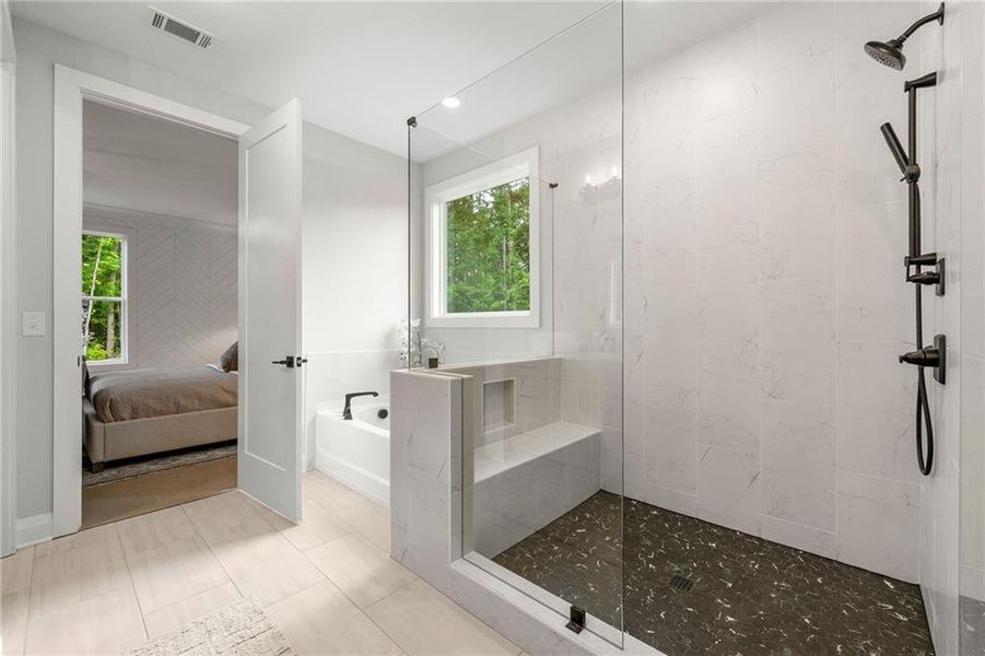 Furnished interior view inside a new home in , Canton (Image 33).