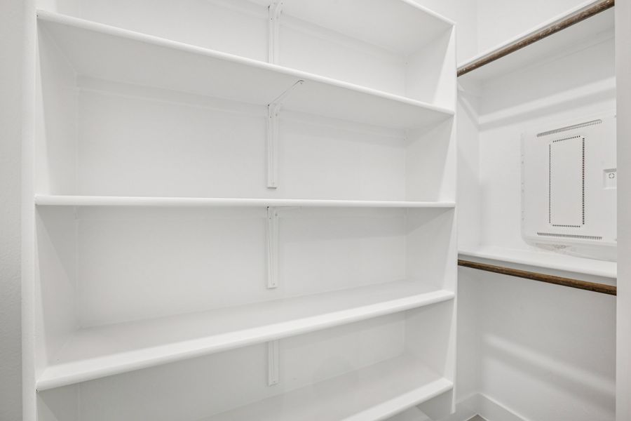 Close-up of interior finishes inside a home in Koenig Townhomes, Austin (Image 16).