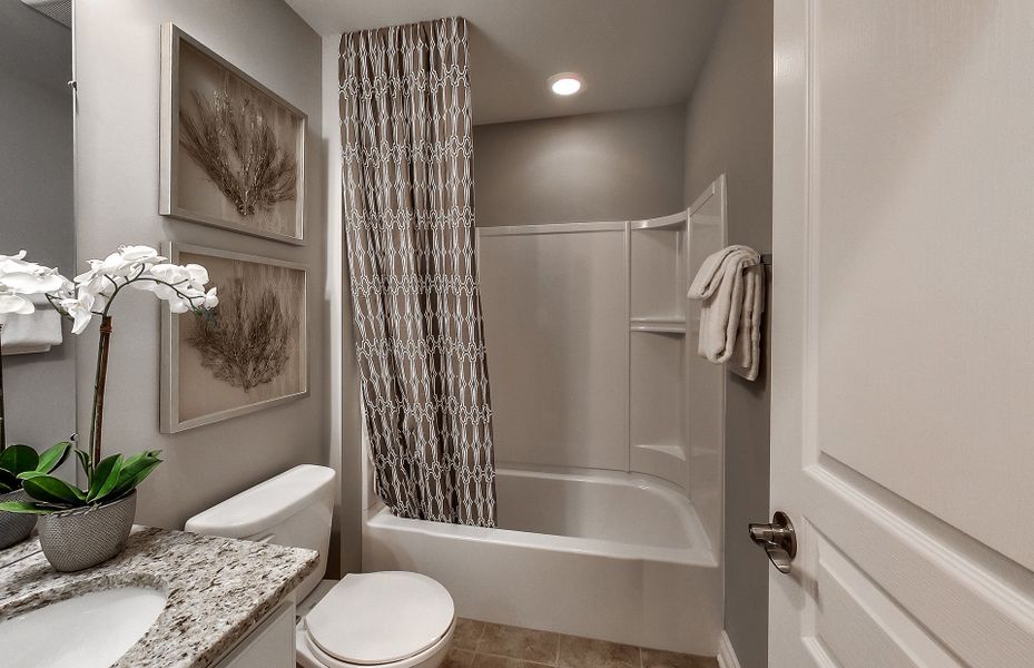 Representative furnished interior of a home built from the Eastfield by Pulte Homes in Millstone, Hendersonville (Image 13).