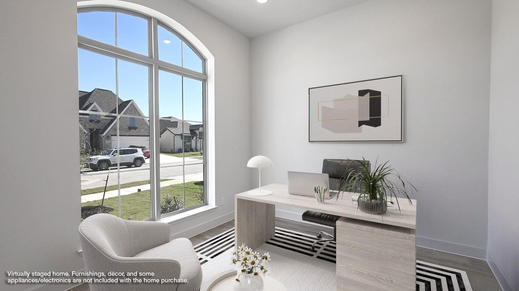 Furnished interior view inside a new home in Juniper Springs, Lockhart (Image 9).