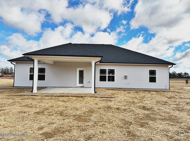 Exterior details and patio area of a home in Williams Grove, Bailey (Image 2).