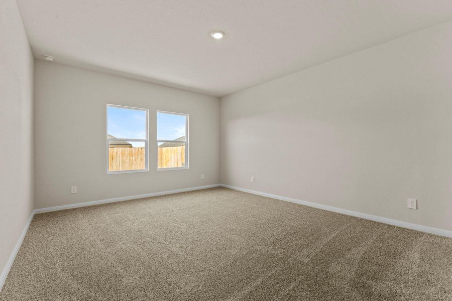 Spacious, unfurnished interior of a new home in Whisper South, San Marcos (Image 18).