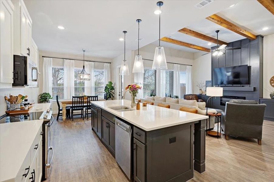 Furnished interior view inside a new home in , Sherman (Image 7). Furnished interior view inside a new home in , Sherman (Image 7).