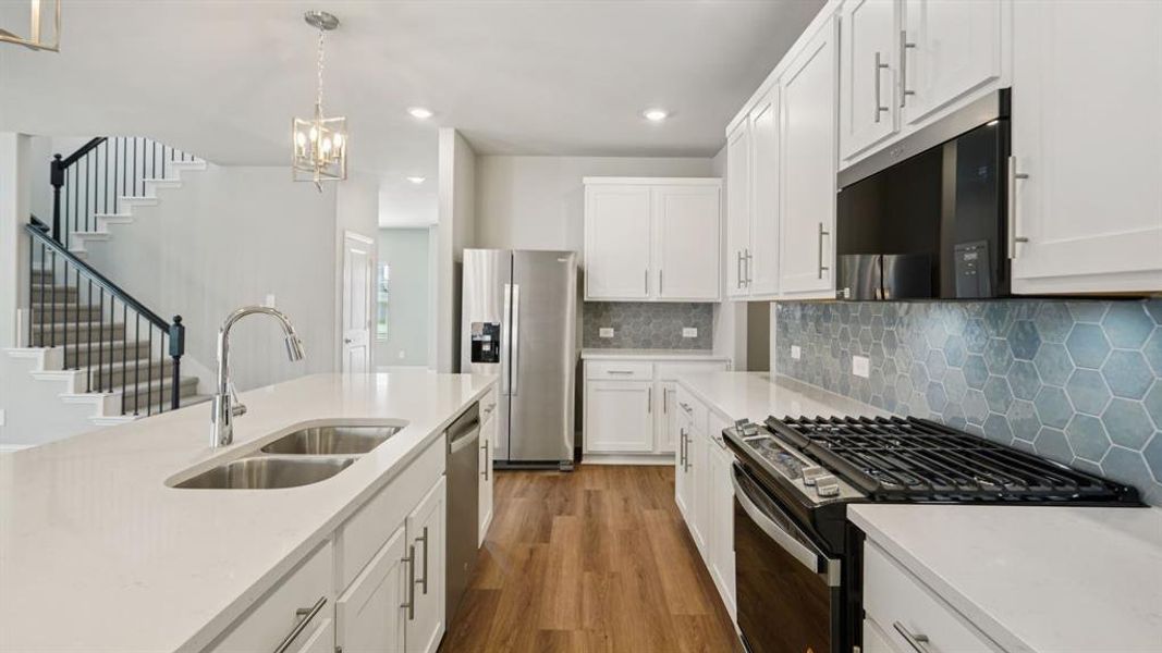 Photo is not of the actual home, but is an inspirational photo of builder’s model home and may depict options, furnishings, and/or decorator features that are not included.