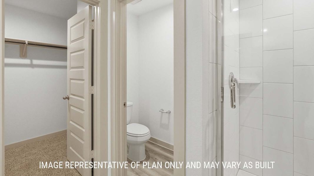 Representative furnished interior of a home built from the Bellvue by D.R. Horton in China Grove, China (Image 13).