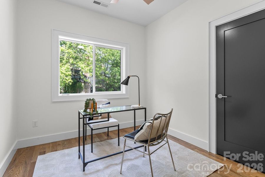 Furnished interior view inside a new home in , Asheville (Image 36).
