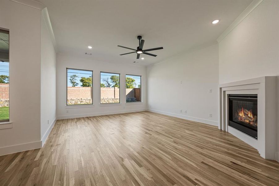 Spacious, unfurnished interior of a new home in LeTara, Haslet (Image 31).