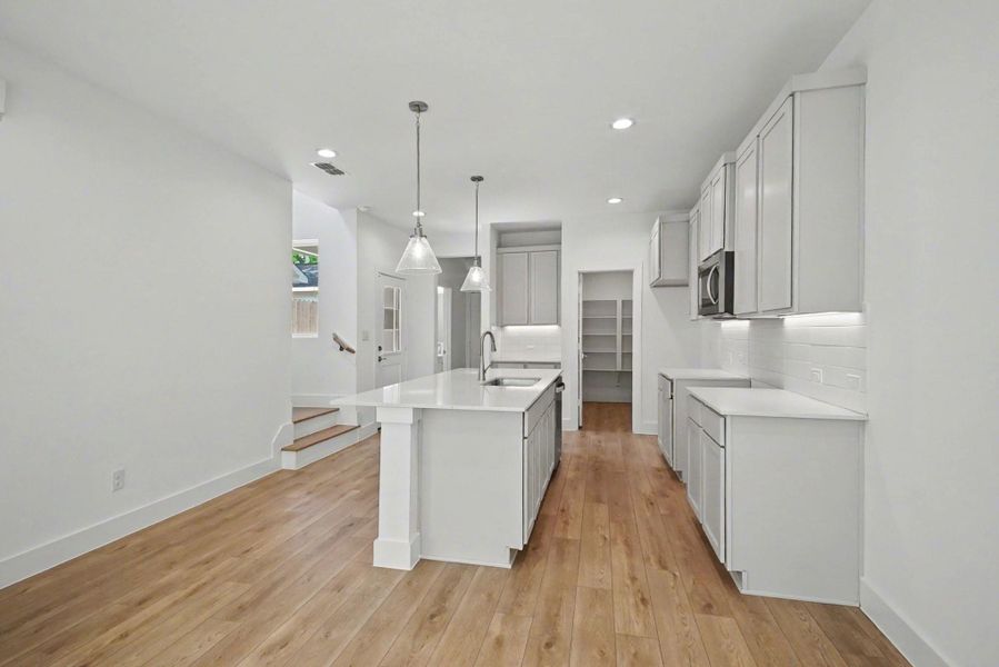 Furnished interior view inside a new home in , Houston (Image 4).