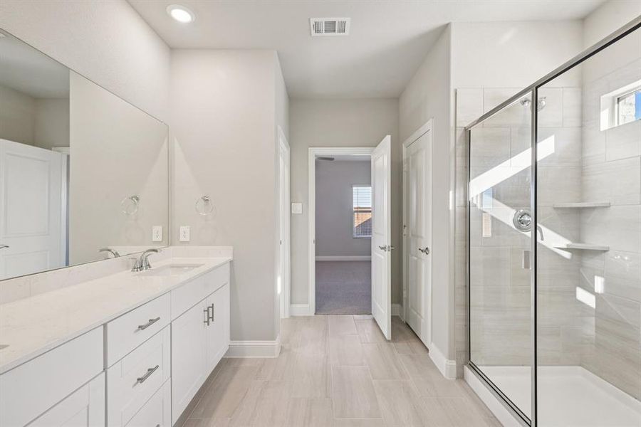 Furnished interior view inside a new home in Lakehaven - Signature Series, Farmersville (Image 14). Furnished interior view inside a new home in Lakehaven - Signature Series, Farmersville (Image 14).