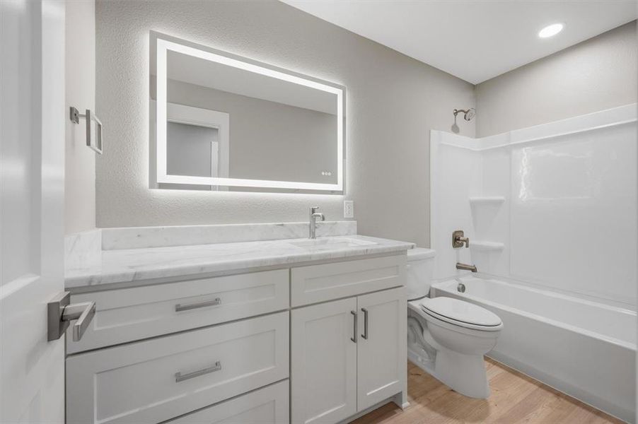 Furnished interior view inside a new home in , Sherman (Image 8).