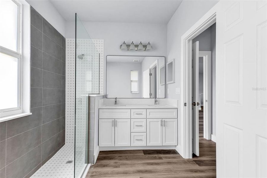 Furnished interior view inside a new home in , Punta Gorda (Image 9). Furnished interior view inside a new home in , Punta Gorda (Image 9).