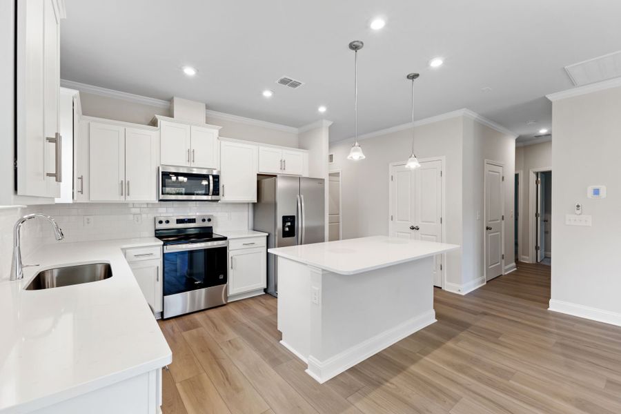 Furnished interior view inside a new home in Solserra, Shallotte (Image 4).