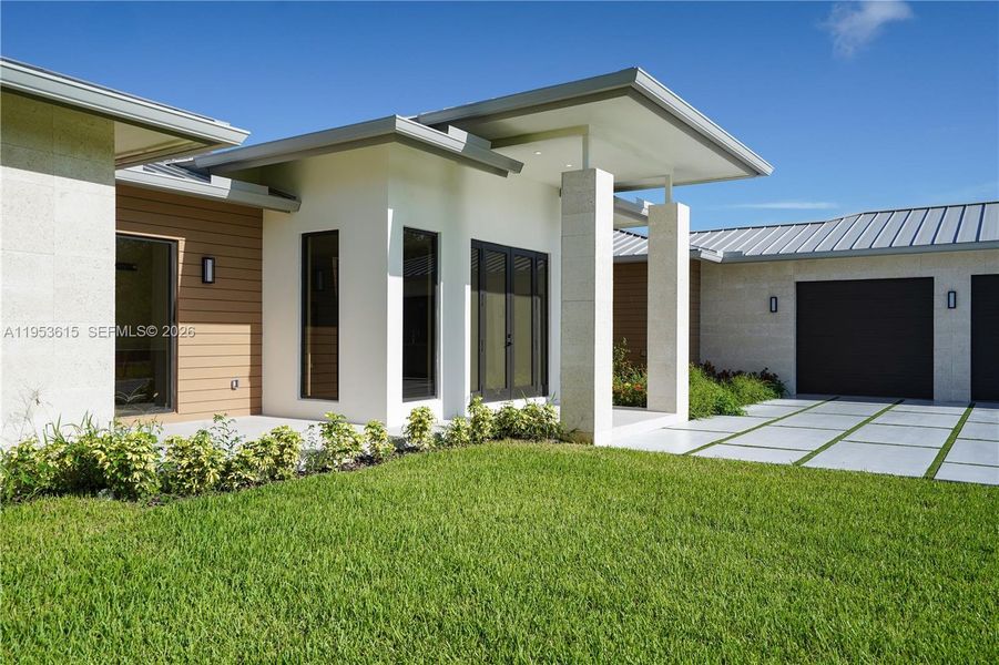 Exterior details and patio area of a home in , Homestead (Image 21). Exterior details and patio area of a home in , Homestead (Image 21).