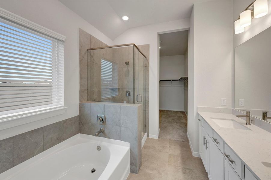 Furnished interior view inside a new home in Austin Point - Terrace Collection, Richmond (Image 12).