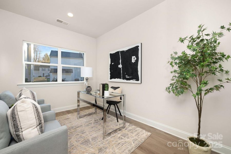 Furnished interior view inside a new home in , Charlotte (Image 6).