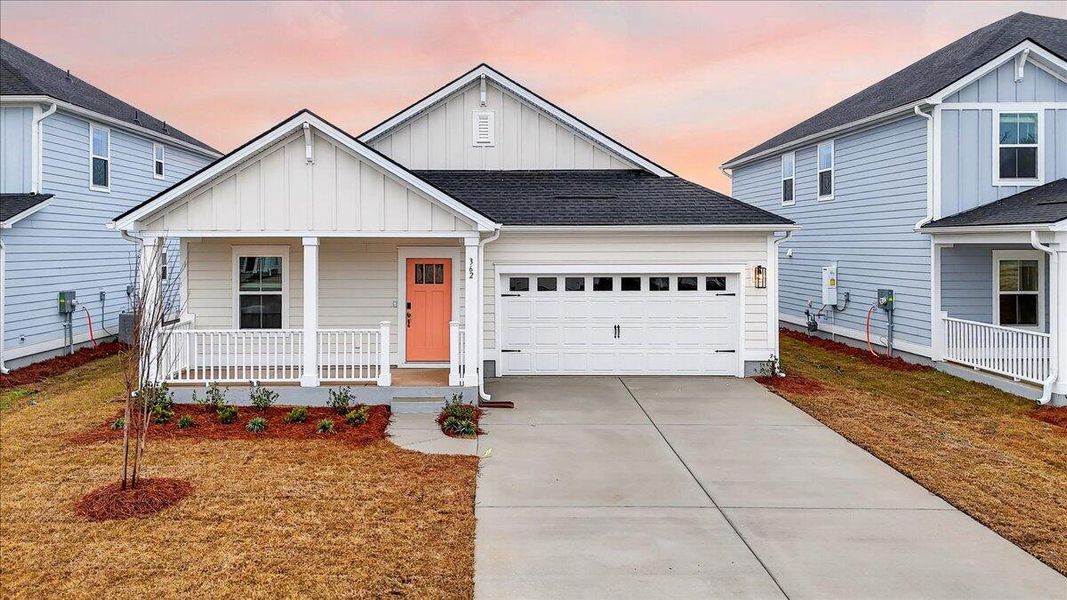 Front exterior of a new home in , Summerville, SC, highlighting curb appeal (Image 28).