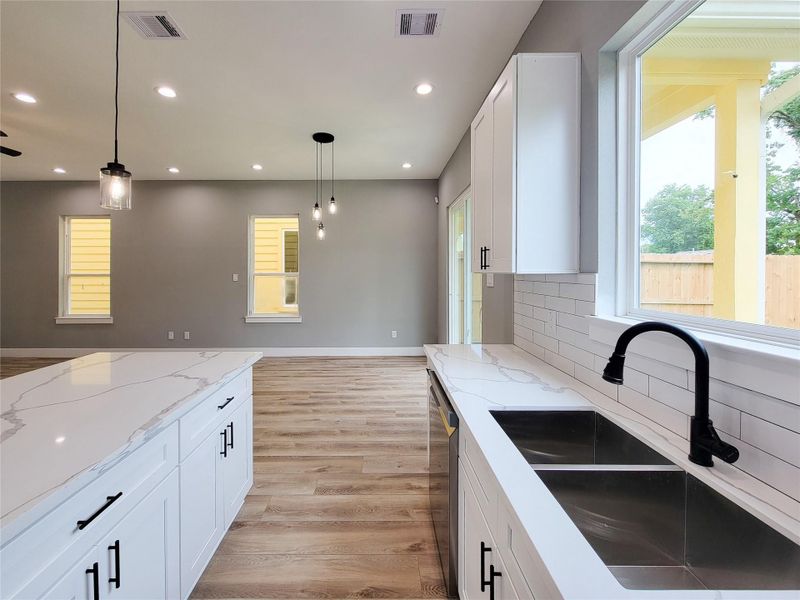 Furnished interior view inside a new home in , Houston (Image 6). Furnished interior view inside a new home in , Houston (Image 6).