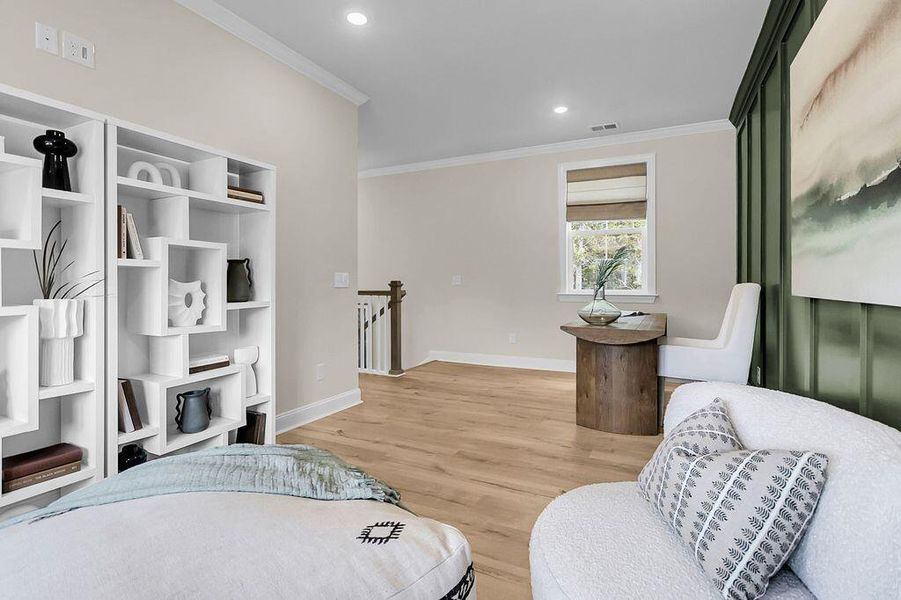 Furnished interior view inside a new home in Heron Preserve, Hanahan (Image 11).