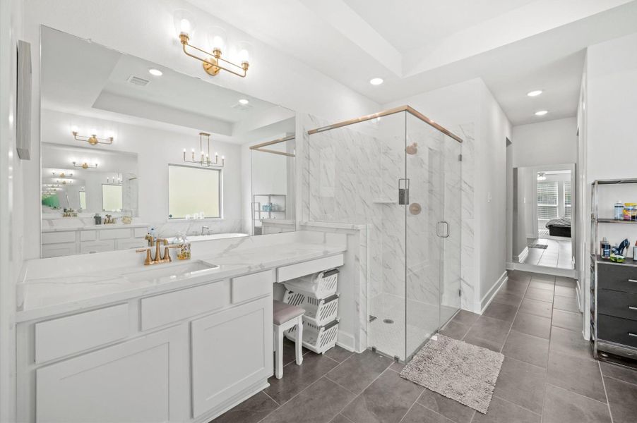 Furnished interior view inside a new home in McCrary Meadows, Richmond (Image 17).
