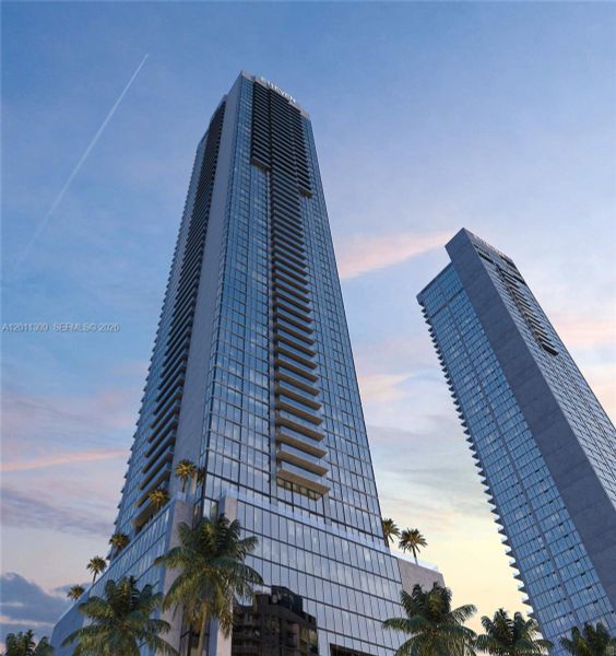 Condo located in Miami, FL showcasing its design and architecture (Image 24).