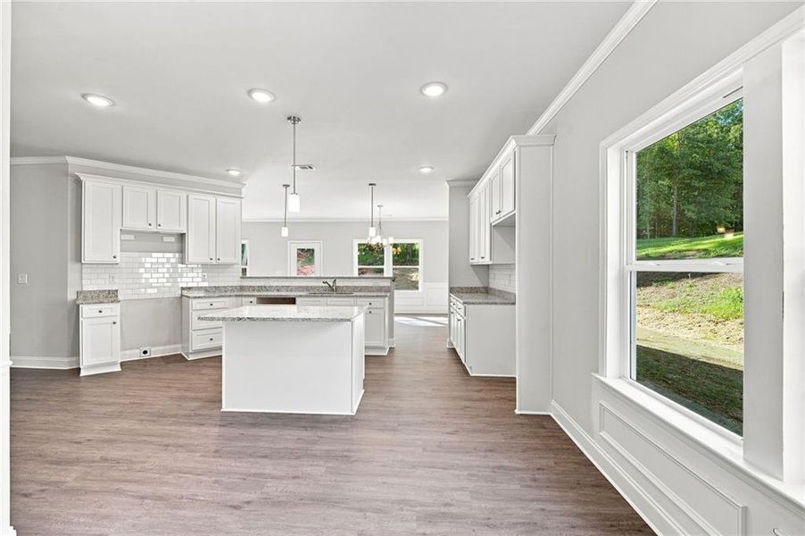 Furnished interior view inside a new home in , Gray (Image 7).