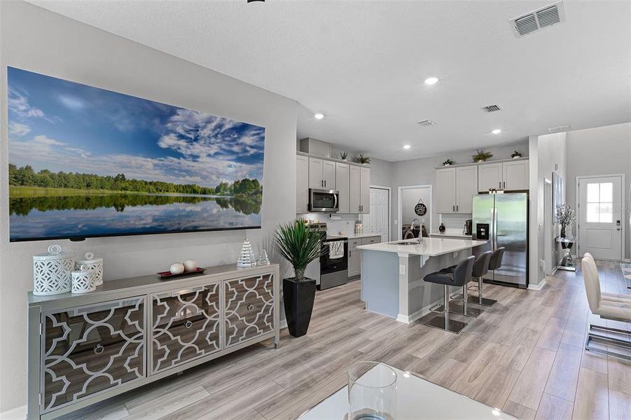 Furnished interior view inside a new home in , Minneola (Image 10).