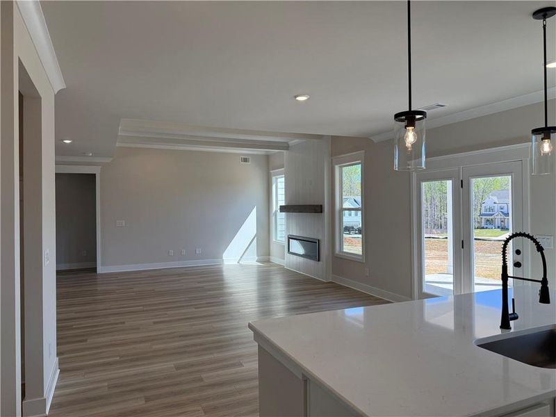 Spacious, unfurnished interior of a new home in Rosewood Lake Estates, Hoschton (Image 12). Spacious, unfurnished interior of a new home in Rosewood Lake Estates, Hoschton (Image 12).