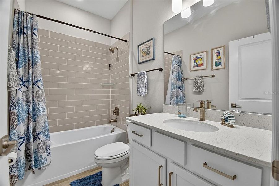 Furnished interior view inside a new home in , Palm Coast (Image 53).
