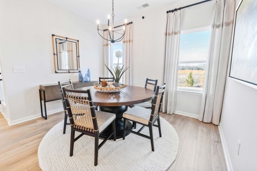 Furnished interior view inside a new home in Jackson Hills, Clarksville (Image 14).