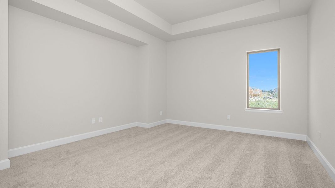 Spacious, unfurnished interior of a new home in Legacy Prairie at Katy Court, Katy (Image 16).