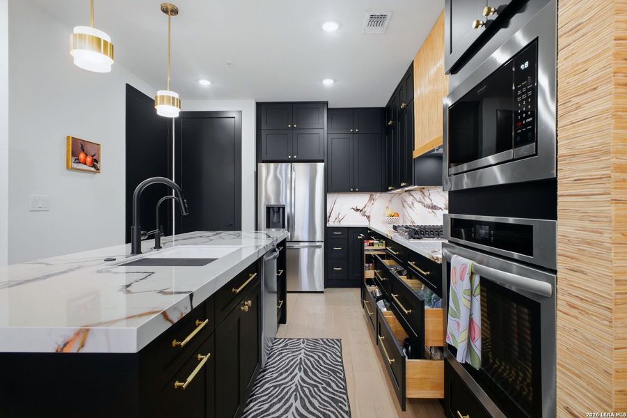 Furnished interior view inside a new home in Grayson House, San Antonio (Image 16). Furnished interior view inside a new home in Grayson House, San Antonio (Image 16).