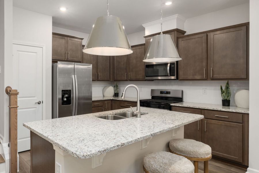 Furnished interior view inside a new home in Solana, Durham (Image 11).