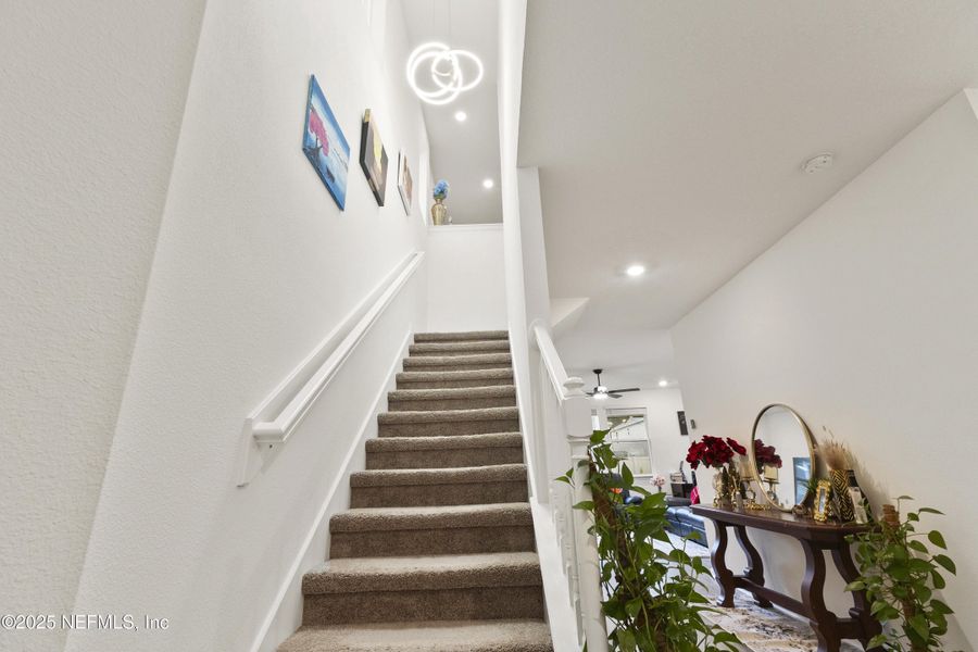 Furnished interior view inside a new home in , St. Johns (Image 22).