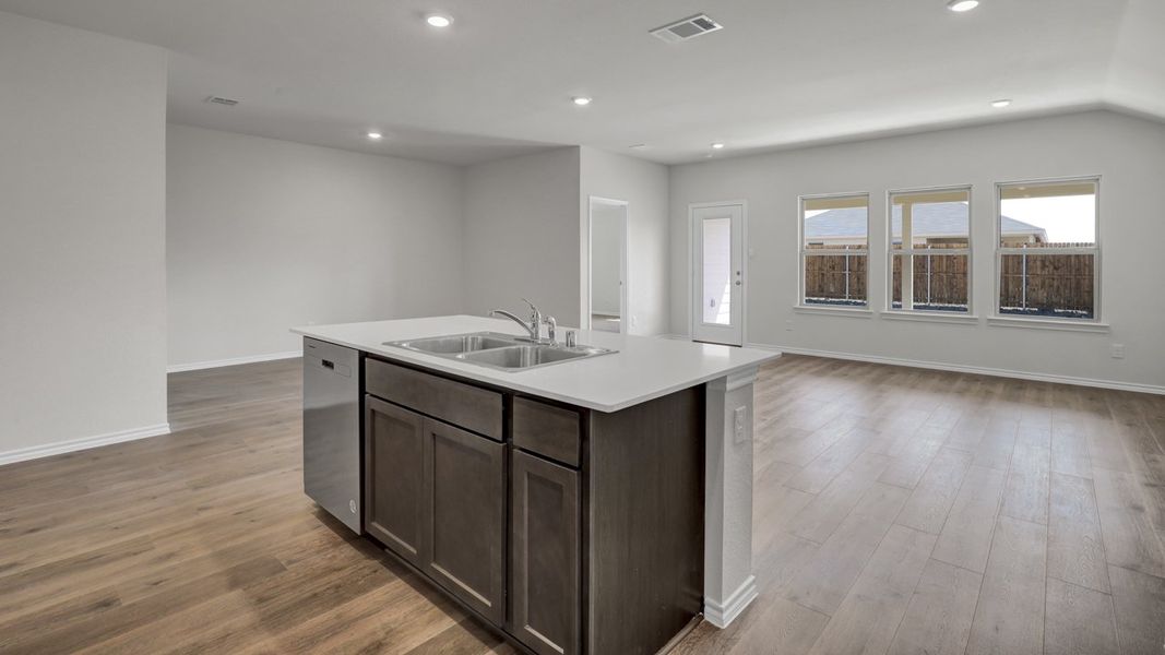 Furnished interior view inside a new home in Valor Farms, Royse City (Image 8).