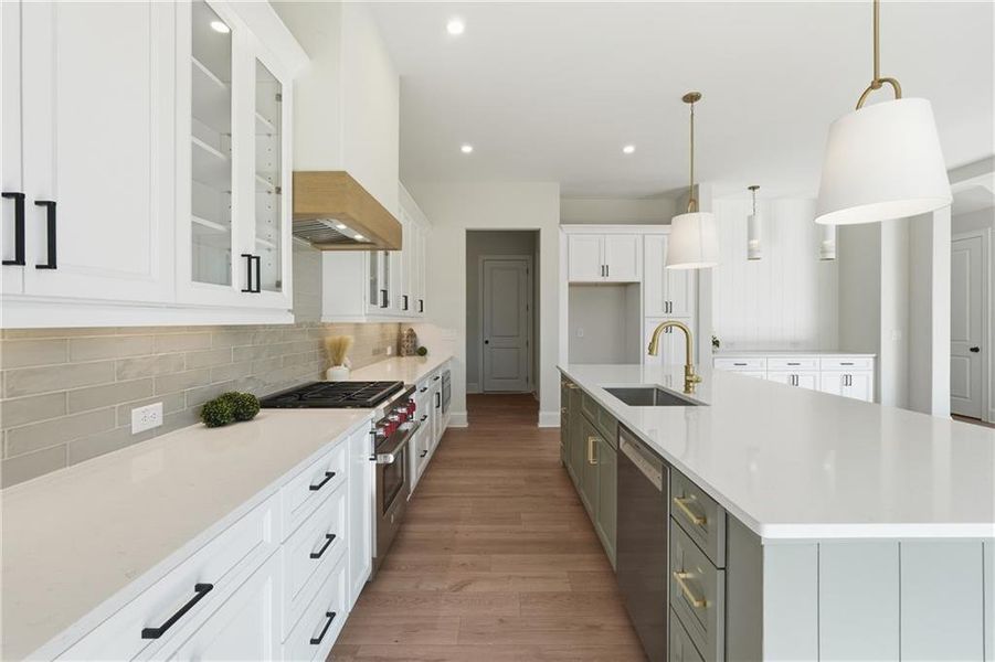 Furnished interior view inside a new home in , Rydal (Image 15).