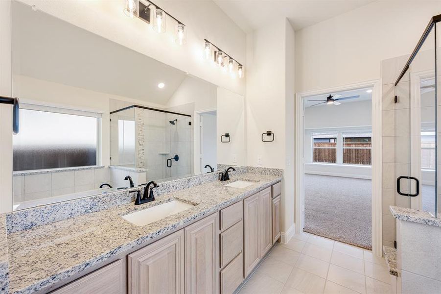 Furnished interior view inside a new home in Silo Mills, Joshua (Image 19). Furnished interior view inside a new home in Silo Mills, Joshua (Image 19).