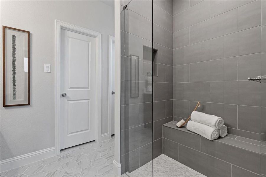 Furnished interior view inside a new home in University Park at Northpointe, Denton (Image 18).