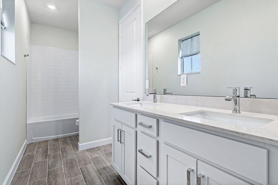 Furnished interior view inside a new home in , Loxahatchee (Image 13).