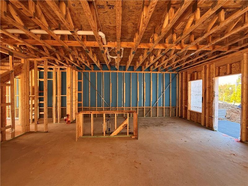 In-progress construction of a new home in Leydenview, Mableton, GA (Image 34).