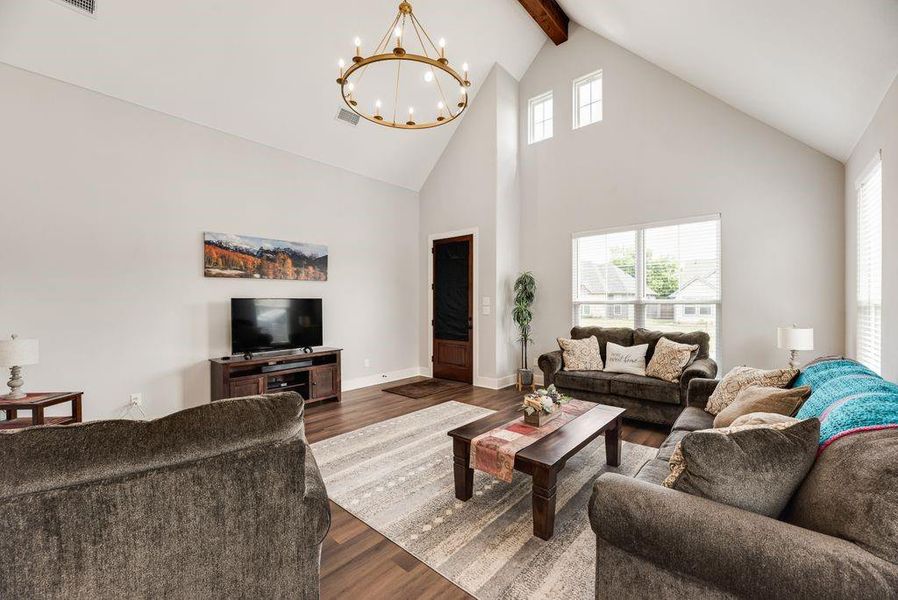 Furnished interior view inside a new home in , Tom Bean (Image 10).