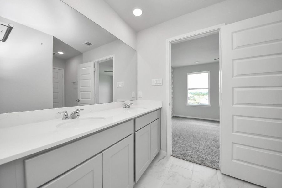 Furnished interior view inside a new home in Hill and Dale Ranch, Splendora (Image 12).