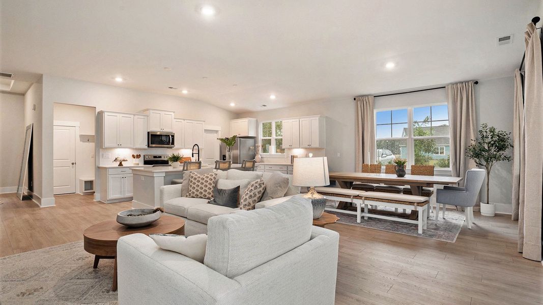 Furnished interior view inside a new home in Coastal Farms, Conway (Image 12).