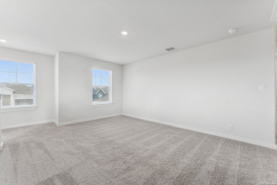 Spacious, unfurnished interior of a new home in Mayfair - Select Garden Series, New Braunfels (Image 4). Spacious, unfurnished interior of a new home in Mayfair - Select Garden Series, New Braunfels (Image 4).