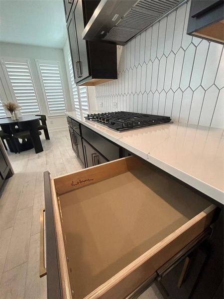 Beautiful Designer cabinets installed throughout the home ,blending style with exceptional storage Beautiful Designer cabinets installed throughout the home ,blending style with exceptional storage