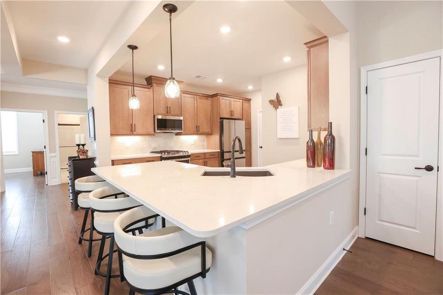 Furnished interior view inside a new home in , Cumming (Image 34). Furnished interior view inside a new home in , Cumming (Image 34).