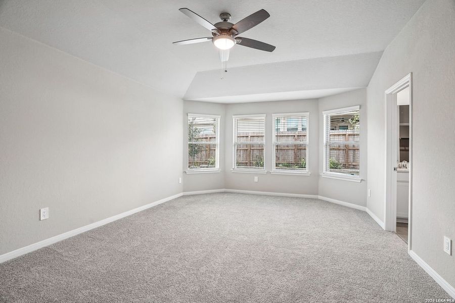 Spacious, unfurnished interior of a new home in Legendary Trails - Premier Series, Cibolo (Image 32).