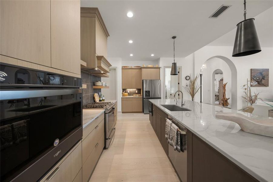 Furnished interior view inside a new home in , Venice (Image 30). Furnished interior view inside a new home in , Venice (Image 30).